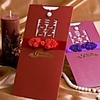 Traditional Designed Wedding Invitation With Bow - Set of 50 (More Colors)
