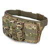 Triple Small Waist Bag Adventure Tactics Camouflage Training Waist Bag Outdoor Waterproof Mountain Riding Sports Bag Lightinthebox