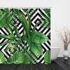 Tropical Shower Curtain with Hook Green Shower Curtain Plant Shower Curtain Leaf Shower Curtain Plant Shower Curtain Lightinthebox