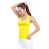 U Shape Collar Vest Capri Pants Yoga Suits
