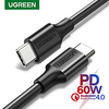 UGREEN USB C Cable High Speed 3 A 3.0m(10Ft) 2.0m(6.5Ft) 1.5m(5Ft) PVC(PolyVinyl Chloride) For Xiaomi HuaweiPhone Accessory Lightinthebox