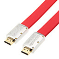 ULT-unite Gold-plated 2K x 4K High Definition HDMI V1.4 Cable (Red,  5m)