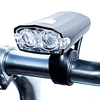 usb rechargeable,  water resistant led bike headlight 3 modes – high,  low amp; strobe with handlebar mount and charging cable 100 lumens Lightinthebox