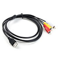 USB to 3RCA Cable