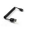 USB to Micro USB Retractable Cable for HTC and More 1M