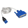 USB to Parallel Cable (Blue, Black 1.5M)
