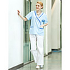 V-neck Pull-over Twill Scrubs Nurse Medical Uniform (1323150)