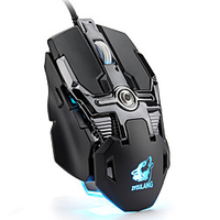 V15 Wired USB Optical Gaming Mouse Mechanical mouse Ergonomic Mouse RGB Light 6400/3200/2400/1600/1200/800 dpi 6 Adjustable DPI Levels 8 pcs Keys 8 Programmable Keys Lightinthebox