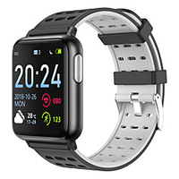 V5 Smart Watch 1.3 inch Smartwatch Fitness Running Watch Bluetooth ECGPPG Pedometer Call Reminder Activity Tracker Sleep Tracker Compatible with Android iOS IP 67 Women Men Waterproof Heart Rate Lightinthebox