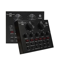 V8 Sound Card Audio Game Interface External Microphone Usb Live Bluetooth Sound Card For Computer Pc Mobile Phone Lightinthebox
