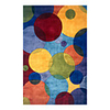 Wool Tufed Area Rug with Floral Pattern 5