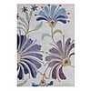 Wool Tufted Area Rug With Pistil Pattern 5