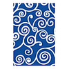 Wool Tufted Area Rug With Sea Tide Pattern 5