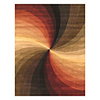 Wool Tufted Area Rug With Time Gradient Pattern 5