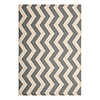 Wool Tufted Area Rug With Verticle Stripe Pattern 5