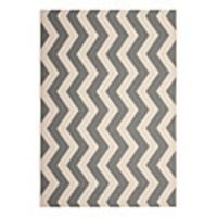 Wool Tufted Area Rug With Verticle Stripe Pattern 5