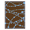Wool Tufted Area Rug With Water-drops Pattern 5