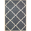 Wool Tufted Area Rugs with Diamond Pattern 3