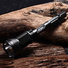 x6 Rechargeable 5-Mode 1xLuminus SST-90 Waterproof Bike Lights(3x18650, 1200LM, Grey)