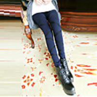 ZhenSiMan Warm Slim Stripe Bottoming Pant(Screen Color)