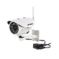 ZONEWAY - Outdoor Mini Wireless Waterproof IR IP Camera(Plug and Play, Email and FTP Alarm)