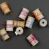 1 handmade sign bracelet- handmade sterling silver 925 pendant on linen thread- Choose Any