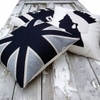 3-SET of Britannia cushions in monochrome