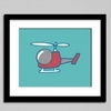 Airplanes and Helicopters Print