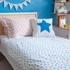 Blue star duvet cover