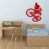 BMX Extreme Bike Jump Wall Sticker