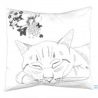 Cat cushion cover