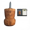 Champagne Cork Coat Hook