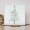 Christmas Tree And Bird Card