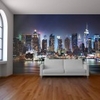 City view wallpaper mural