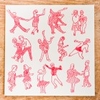 Dancers Handprinted Card