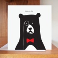 dapper dad,  card