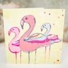 Flamingo Fun Card