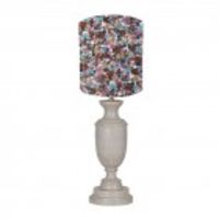 Floral vintage lampshade small