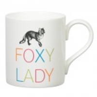 Gary Birks Slogan Mug Foxy Lady