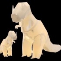 GIANT T-Rex Dinosaur Lamp (DIY Dinosaur Lamp Kit)
