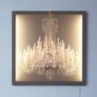 Grand Chandelier Glo Canvas