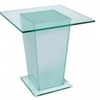 GREENAPPLE SQUARE TABLE WITH LAMP IN BASE