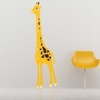 Kids Giraffe Height Chart Wall Stickers