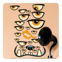 Ozzie Fabric Wall Stickers set (non vinyl)