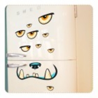 Ozzie Junior Mini Fabric Wall Stickers Set (non vinyl)