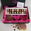 Personalised Box Of Valentines Chocolates