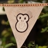 Personalised Monkey Bunting