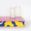 Pillow tray,  Stable table,  iPad stand or wooden Breakfast in Bed serving Tray - Bright pink with Yellow printed Pillow