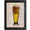 Pint of Beer - Dictionary Print