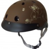 Ran Brown Bicycle Helmet